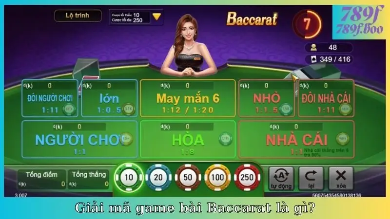 Giải mã game bài Baccarat là gì?