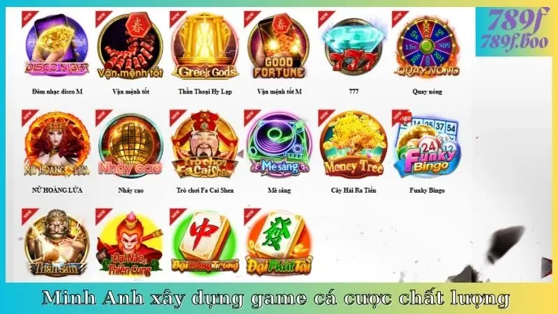 Minh Anh xây dựng game cá cược chất lượng